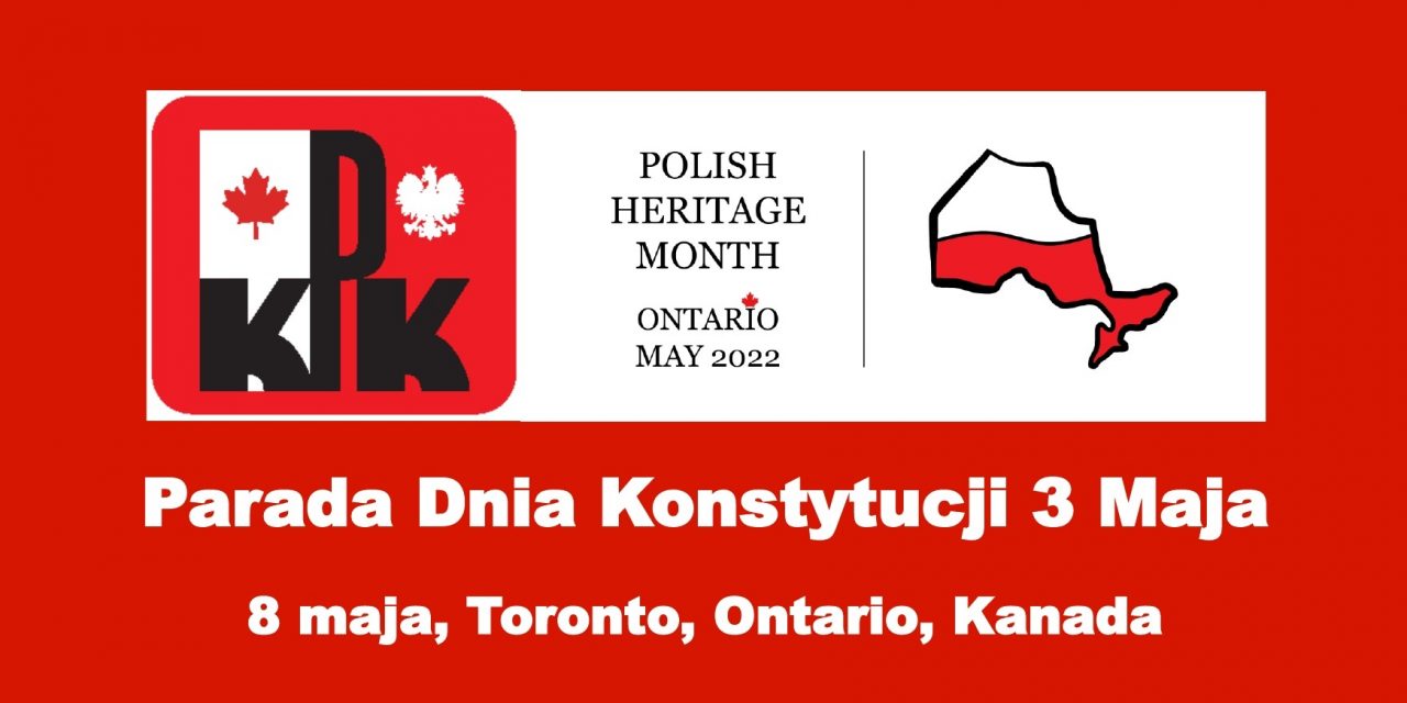 List od Prezydenta RP Andrzeja Dudy z okazji Parady Dnia Konstytucji 3 Maja w Toronto