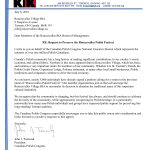 Letter to Roncesvalles BIA Regarding Roncesvalles Polish Festival